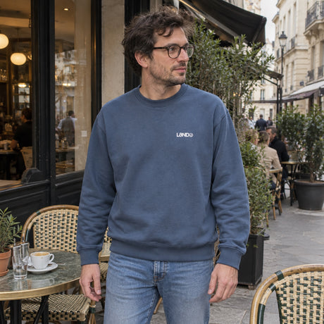 Lando Norris LN4 Club Sweatshirt – Blue – ilustrační foto (AI)