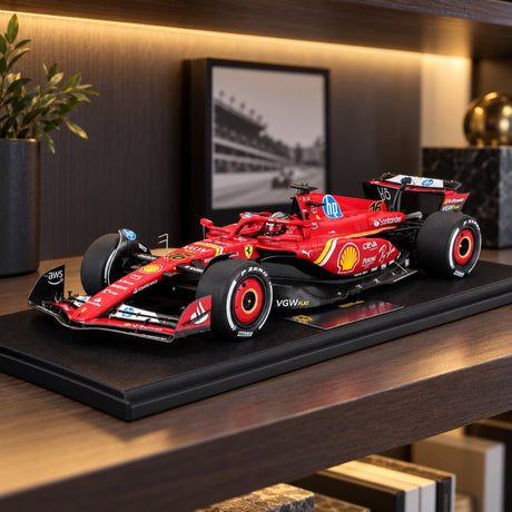LookSmart Scuderia Ferrari SF-24 Model – Ch. Leclerc, Monza GP 2024 – illustrative photo (AI)
