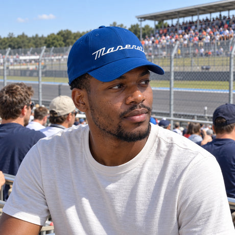 Maserati Casual Cap – Blue – ilustrační foto (AI)