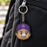 Lewis Hamilton Mercedes-AMG F1 Keyring with LH Motif – illustrative photo (AI)