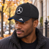 Czapka z daszkiem Kimi Antonelli Mercedes-AMG PETRONAS F1 x Adidas – czarna, edycja zespołowa – zdjęcie poglądowe (AI)