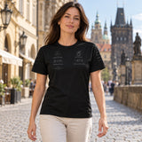 Mercedes-AMG PETRONAS F1 Women's AMG STEALTH Team T-Shirt – Black – illustrative photo (AI)