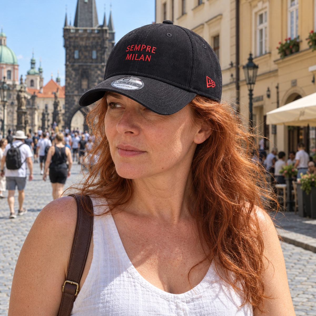 AC MILAN 9FORTY SEMPRE MILAN Cap – Black – ilustrační foto 2 (AI)