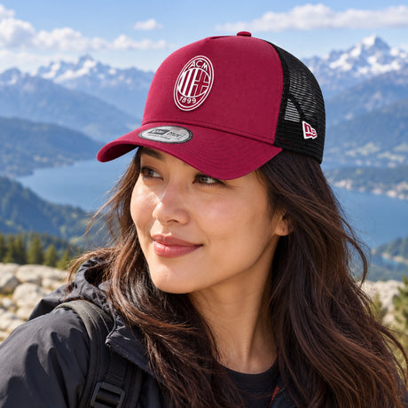 AC Milan EF Mesh Cap with Logo – illustrative photo (AI)