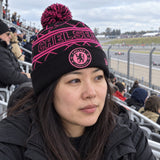 Chelsea Vintage Bobble Beanie – Black – ilustrační foto 2 (AI)