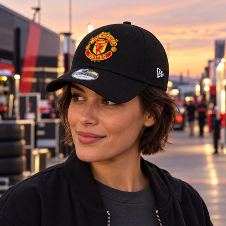 Manchester United CORE Cap – Black – illustrative photo (AI)