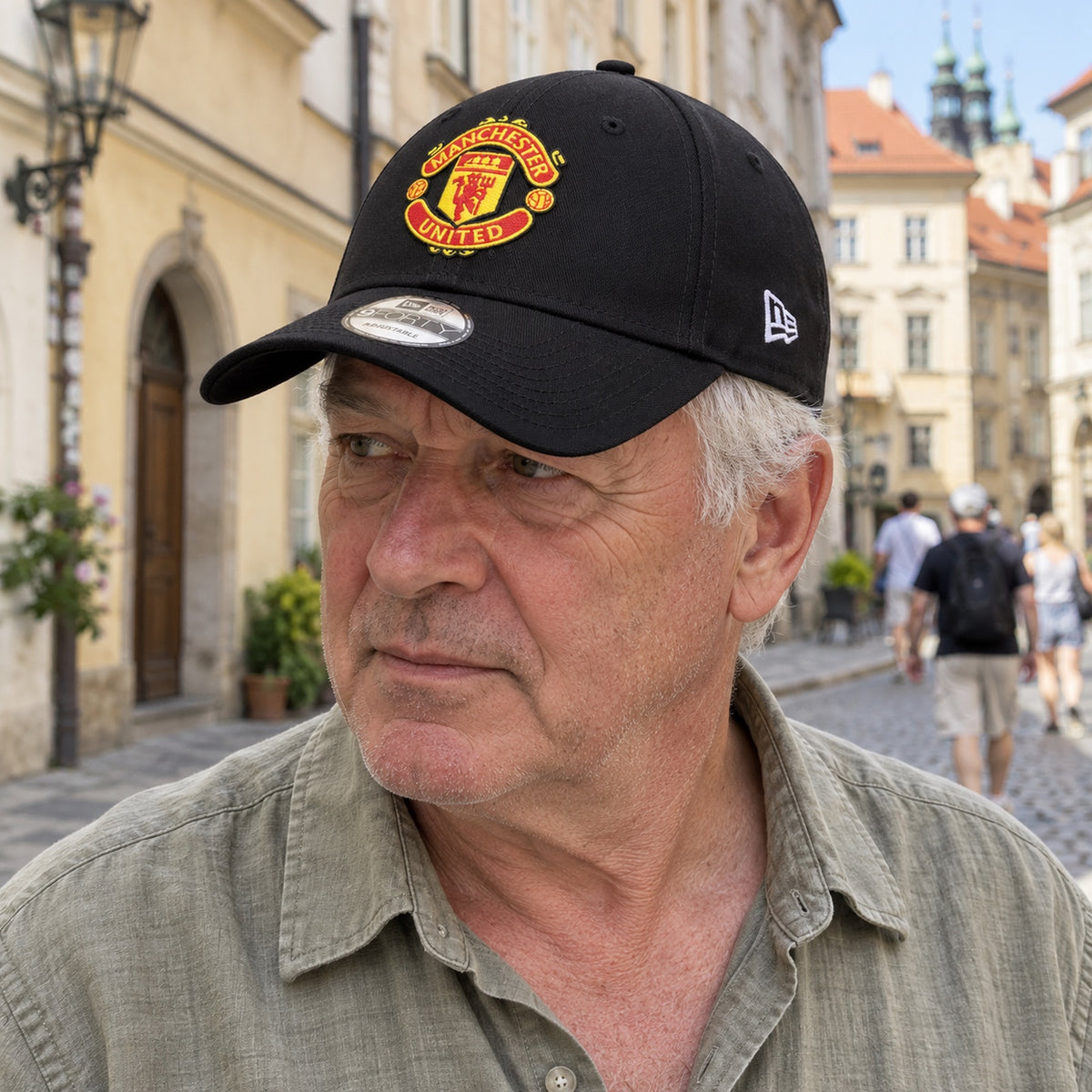 Manchester United CORE Cap – Black – ilustrační foto (AI)