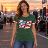Nicky Hayden Women's T-Shirt with Logo – illustrative photo (AI)