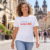 Koszulka casual Oracle Red Bull Racing CORE z logo – biała – zdjęcie poglądowe (AI)