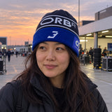 Oracle Red Bull Racing Max Verstappen #3 Beanie – Navy/Blue – ilustrační foto 2 (AI)