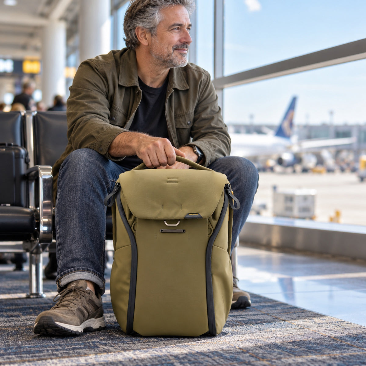 Peak Design Everyday Backpack 20L v2 – Kelp – zdjęcie poglądowe (AI)