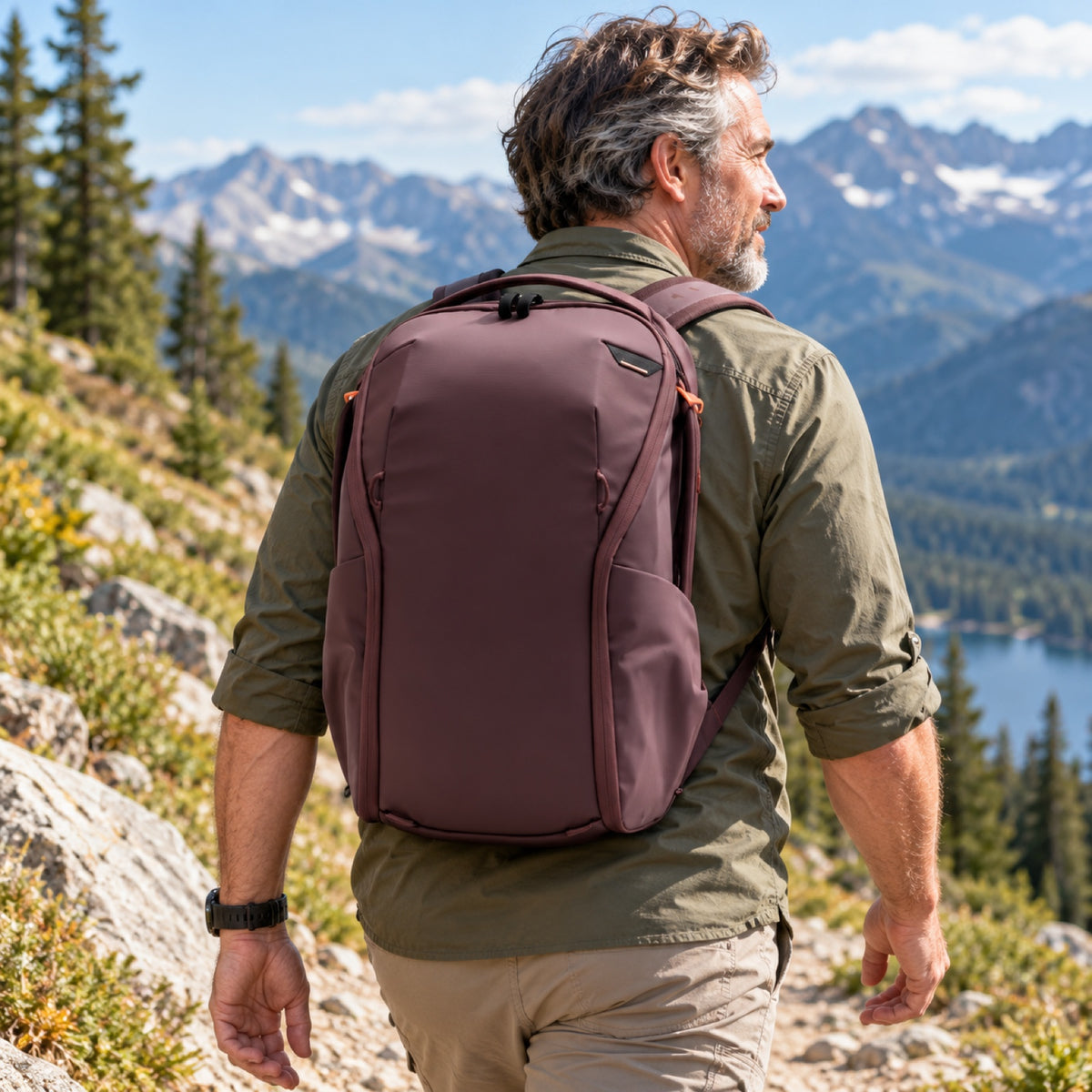 Peak Design Everyday Backpack 20L Zip – Eclipse – illustrative photo (AI)