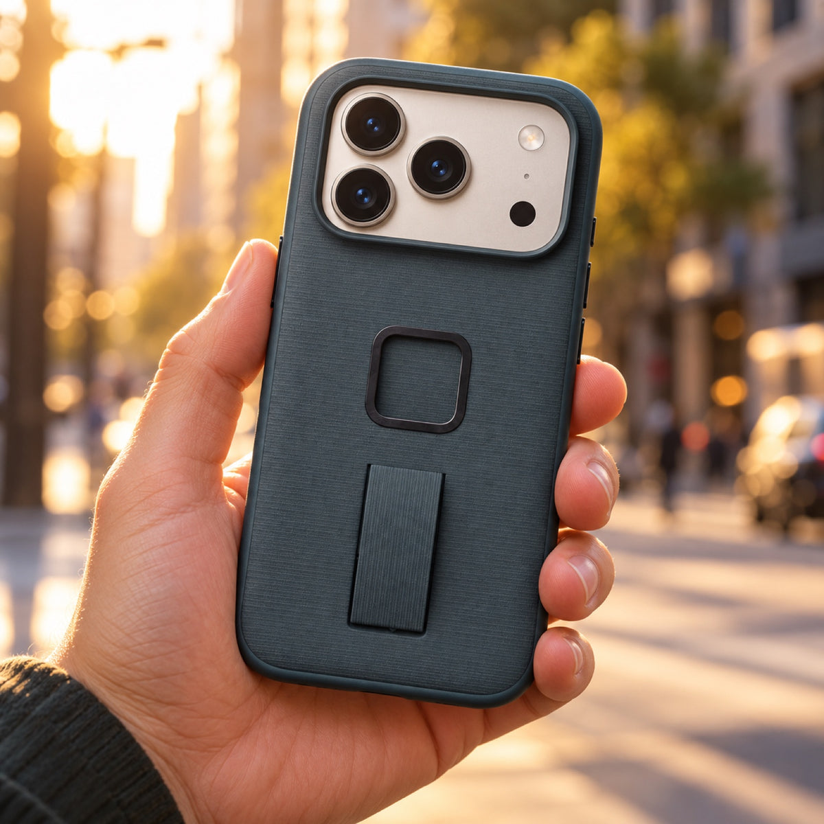 Peak Design Everyday Loop Case Slimlink iPhone 18 Pro – Ocean – zdjęcie poglądowe (AI)
