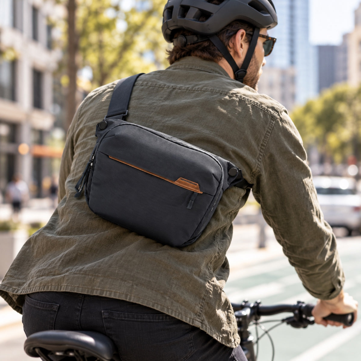 Peak Design Everyday Sling 3L v2 – Black – illustrative photo (AI)