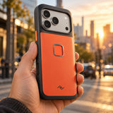 Peak Design GNAR Case – iPhone 17 Pro Max – Ibis – illustrative photo (AI)