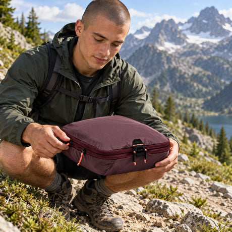 Peak Design Packing Cube Medium – Eclipse – illustrative photo (AI)