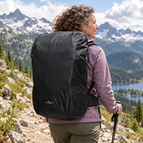 Peak Design Rain Fly V2 35L–45L – Black – zdjęcie poglądowe (AI)