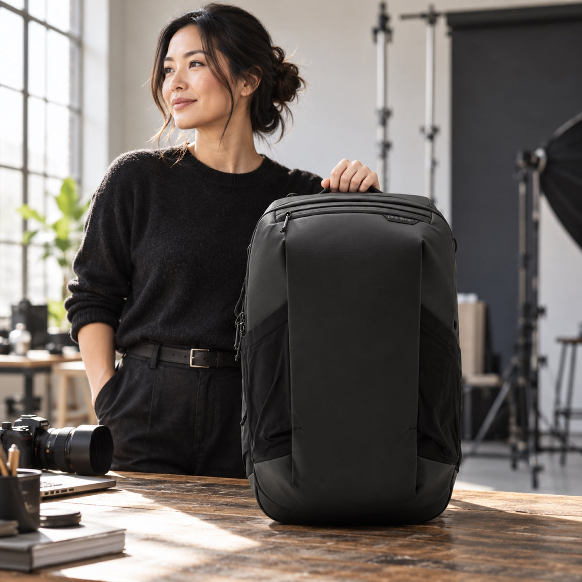 Peak Design Travel Backpack 2-in-1 40L – Black – illustrative photo (AI)