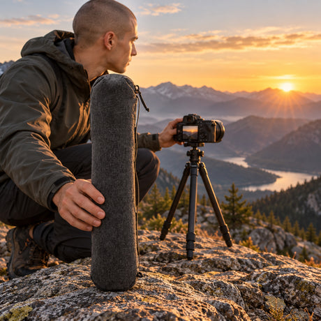 Torba na statyw Peak Design Travel Tripod – zdjęcie poglądowe (AI)