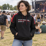 Porsche Motorsport Lifestyle Hoodie – Black – ilustrační foto 2 (AI)