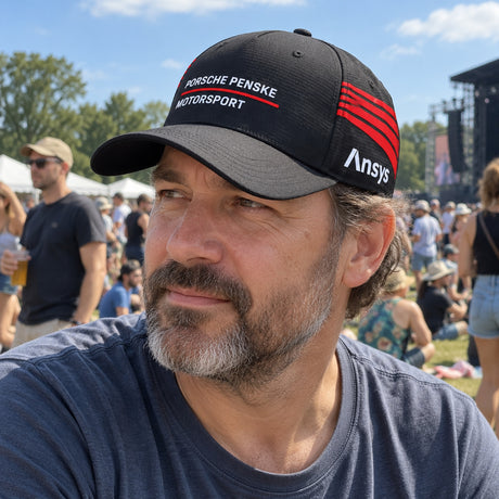 Porsche Motorsport Penske Team Cap – Black – ilustrační foto (AI)