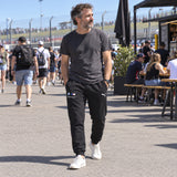 BMW Motorsport Men's MT7 Joggers – Black – ilustrační foto (AI)