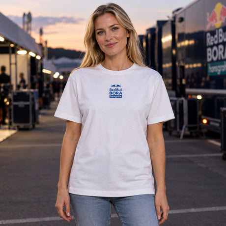 Koszulka casual Red Bull Bora Hansgrohe – biała, edycja ICONS – zdjęcie poglądowe (AI)