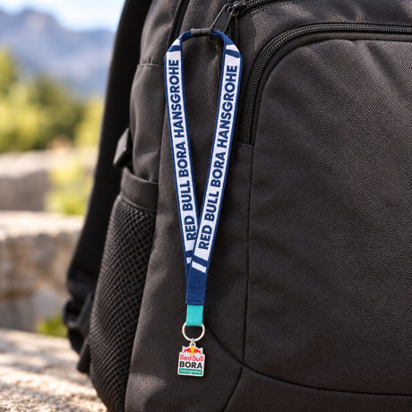 Red Bull Bora Hansgrohe Lanyard with Logo – illustrative photo (AI)