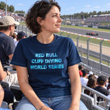 Red Bull Cliff Diving Logo T-Shirt – Blue – ilustrační foto 2 (AI)