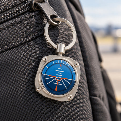 Red Bull The Flying Bulls Metal Keyring – illustrative photo (AI)