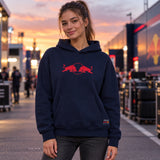Oracle Red Bull Racing SPARK Edition Hoodie with Logo – Navy Blue – illustrative photo (AI)