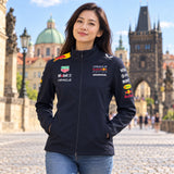 Oracle Red Bull Racing Team Softshell Jacket with Sponsor Logos – illustrative photo (AI)