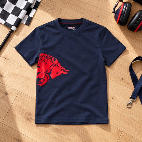 Koszulka dziecięca Red Bull Ring Adrenaline – niebieska – 128 cm – zdjęcie poglądowe (AI)