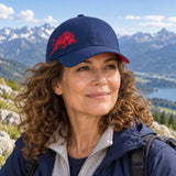 Red Bull Ring BOOST Casual Cap – Navy Blue – illustrative photo (AI)