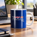 Kubek ceramiczny Red Bull Ring – niebieski – zdjęcie poglądowe (AI)