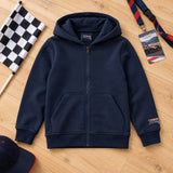 Red Bull Ring CORE Kids' Zip Hoodie with RRI Motif – 164 cm – illustrative photo (AI)