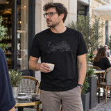 Red Bull Ring Paddock Fan T-Shirt – Black – illustrative photo (AI)