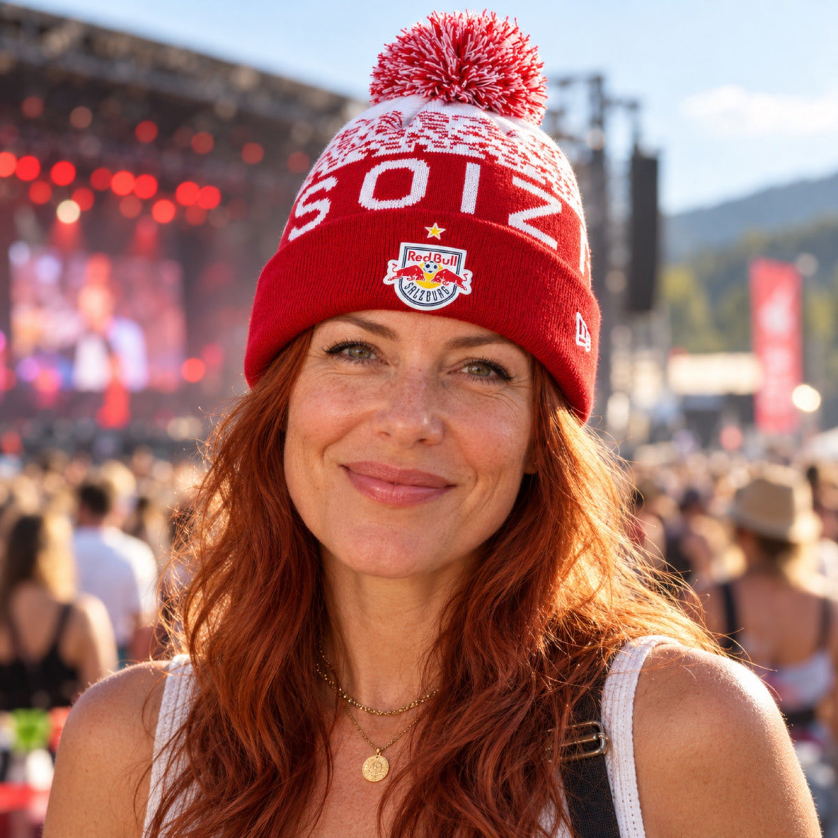 Czapka zimowa Red Bull Salzburg – Winter Edition – zdjęcie poglądowe (AI)