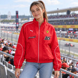 Kurtka Charles Leclerc Scuderia Ferrari F1 x Puma – edycja kibica – zdjęcie poglądowe (AI)