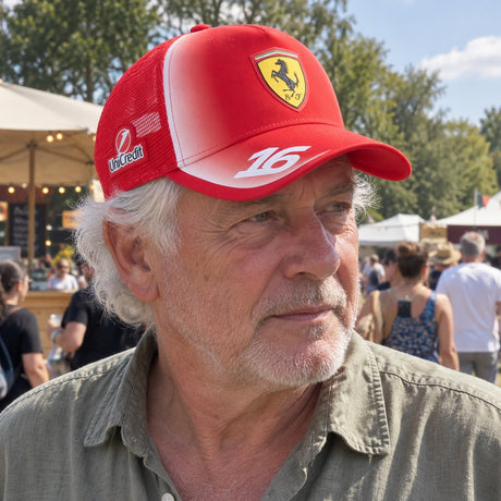 Charles Leclerc Scuderia Ferrari F1 x Puma Mesh Cap – Team Edition – ilustrační foto (AI)