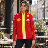 Kurtka softshell zespołowa Scuderia Ferrari F1 – czerwona – zdjęcie poglądowe (AI)