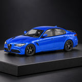 Model Solido Alfa Romeo Giulia Quadrifoglio 1:43 – niebieski – zdjęcie poglądowe (AI)