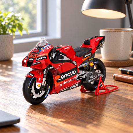 Model TSM MotoGP Ducati Desmosedici GP22 #63 Francesco Bagnaia 2022 – zdjęcie poglądowe (AI)