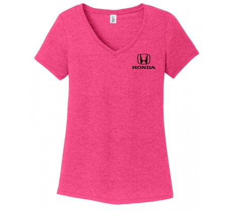 Honda Motor women's T-shirt, pink