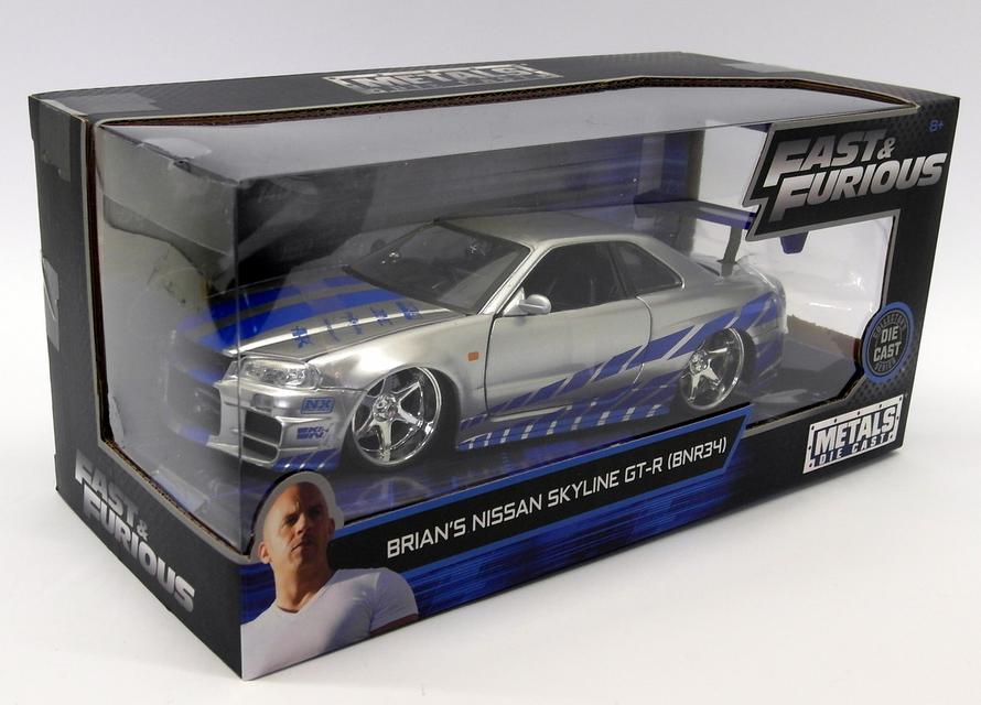 Model Szybcy i wściekli Nissan Skyline R34 2002