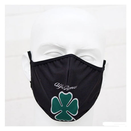 Alfa Romeo Quadrifoglio face mask black – official product