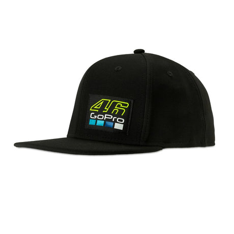 VR46 Valentino Rossi GoPro Cap – Black, Flat Peak
