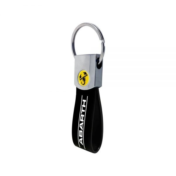 Brelok Abarth BAND czarny z logo skorpiona