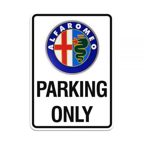 Tabliczka Alfa Romeo PARKING ONLY Heritage