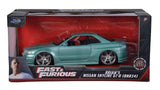 Model Szybcy i wściekli Nissan Skyline GT-R34 - Brian's 2002 Grey